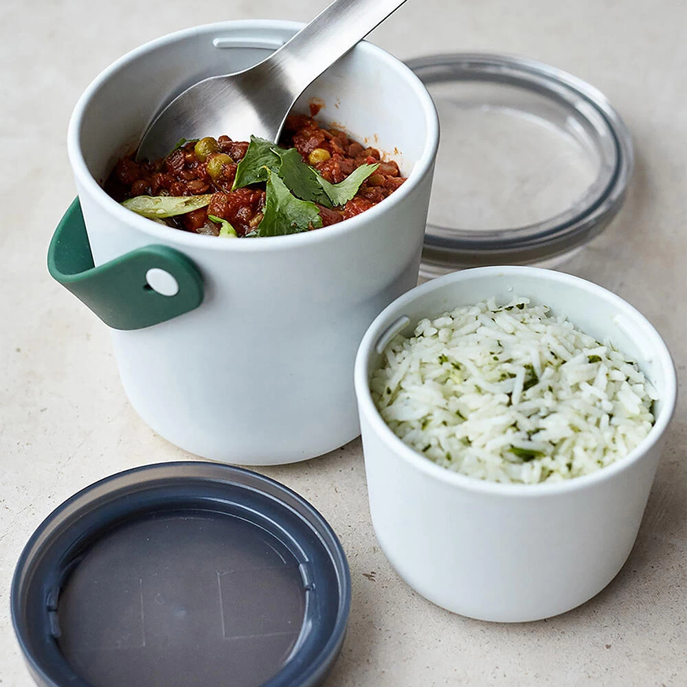 Black+Blum Lunch Pot Original 900ml Olive 4 Black+Blum Lunch Pot Original 900ml Olive - Image 4