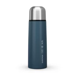 Quechua Stainless Steel Isothermal Hiking Bottle 0.7 Litre Blue
