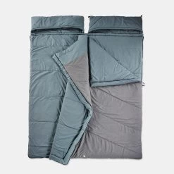 Quechua CAMPING SLEEPING BAG - ARPENAZ 0° COTTON DOUBLE -Outdoor Camping Store k1b90e7e14b1debc501c7249be82a5257