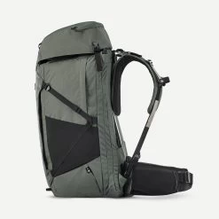MEN’S TRAVEL TREKKING BACKPACK TRAVEL 900 70+6 L WITH SUITCASE OPENING -Outdoor Camping Store k2424e7643843b5c49dcda578695e9eca