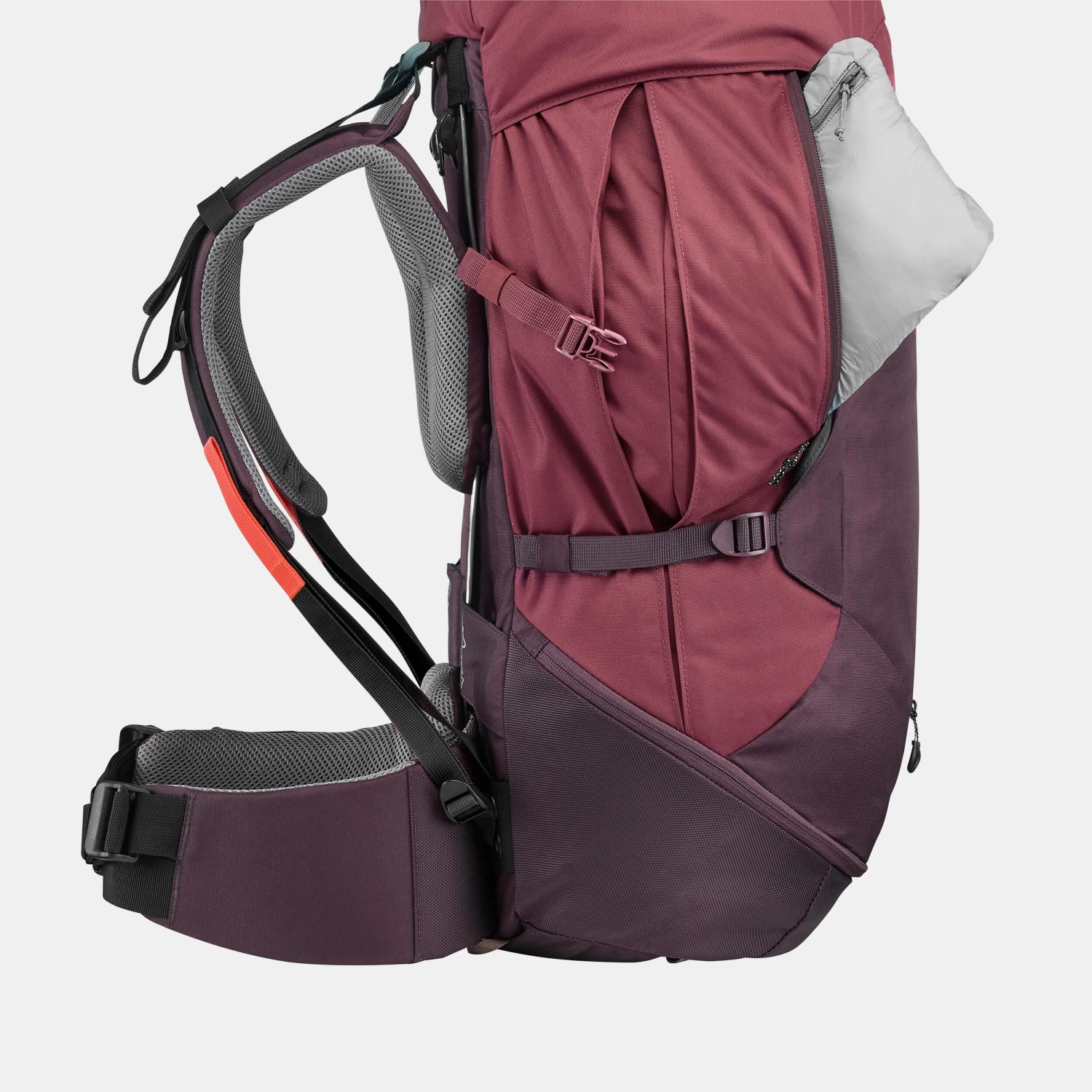 Women's Trekking 50 L Backpack MT100 Easyfit 12 Women's Trekking 50 L Backpack MT100 Easyfit - Image 12