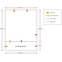 AirTek Kamper Pro 1 Inflatable Drive Away Awning -Outdoor Camping Store k5bf094cd440979174ac9efca3b52b8dc