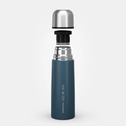 Quechua Stainless Steel Isothermal Hiking Bottle 0.7 Litre Blue -Outdoor Camping Store k6254f228dd3e2981ec2bd90ca0ca72ae