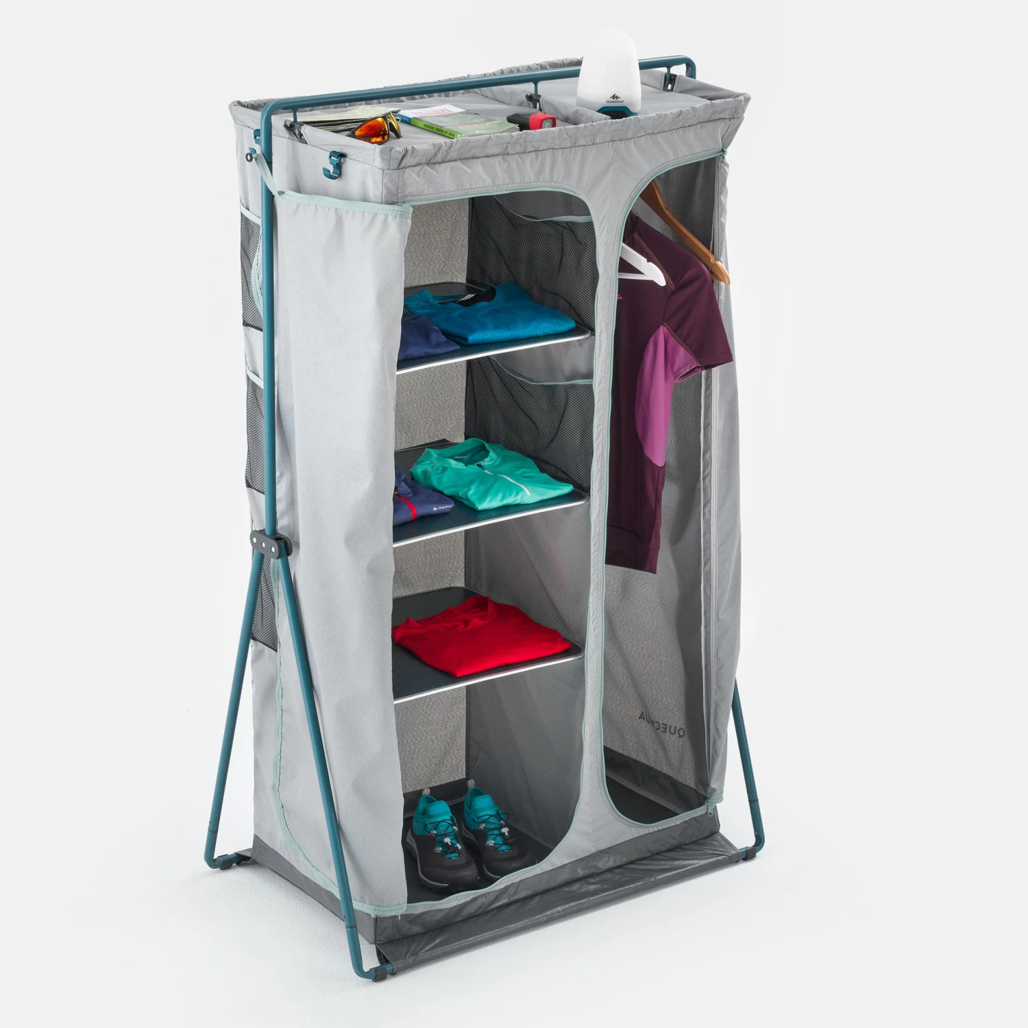 Quechua Large Folding And Compact Camping Wardrobe 3 Quechua Large Folding And Compact Camping Wardrobe - Image 3