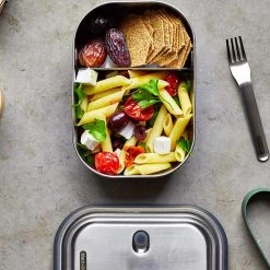 Black+Blum Stainless Steel Lunch Box Olive -Outdoor Camping Store k6f719cb8dae9b75b5d4725e7f5e1fd9f