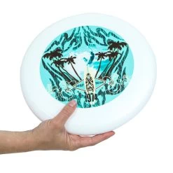 Plastic Ultimate Disc - Surf Illustration -Outdoor Camping Store k8873e0e31e149ba619ea74bee1760193