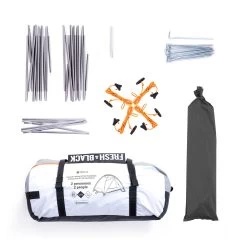 2 Man Dome Trekking Blackout Tent - MT500 F&B -Outdoor Camping Store k9134c4b7475f6bdde9e26e249280c178