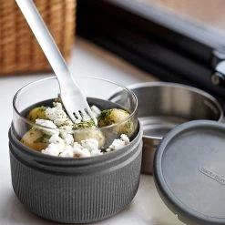 Black+Blum Glass Lunch Bowl 600ml Slate -Outdoor Camping Store k97bd7e78ea7662b94ee8e79e52c213a1