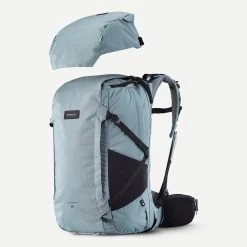 WOMEN’S TRAVEL TREKKING BACKPACK TRAVEL 900 50+6 L WITH SUITCASE OPENING -Outdoor Camping Store kb14627001c517cefaa393d3a4d77b3f8