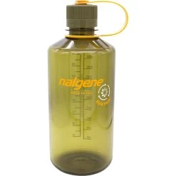 Nalgene 1L Narrow Mouth Sustain Water Bottle - Made From 50% Plastic Waste