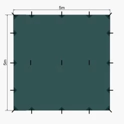 Lomo 5m X 5m Bushcraft Tarp -Outdoor Camping Store kce4c8f3f2e545893cad90c53968face8