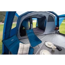 Vango Micro Tall Camping Chair - Blue -Outdoor Camping Store kce743a64181c01850afb2a278318a2c4