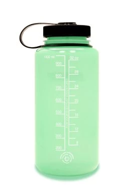 Nalgene 1L Wide Mouth Sustain Water Bottle - Made From 50% Plastic Waste -Outdoor Camping Store kdd207cb8eea200e3804278df94381f1a