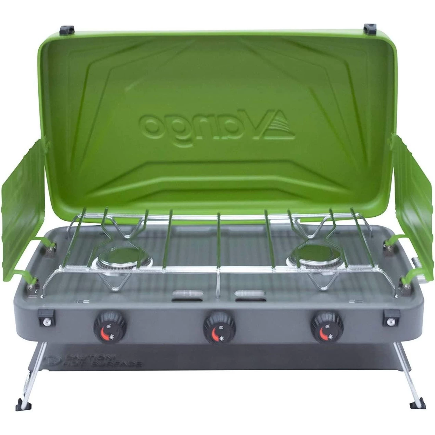 Vango Combi Compact IR Grill For Camping Herbal Green 1 Vango Combi Compact IR Grill For Camping Herbal Green