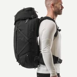 MEN’S TRAVEL TREKKING BACKPACK TRAVEL 900 50+6 L WITH SUITCASE OPENING -Outdoor Camping Store ke5c175c654f2e67250cb70dbc6d27df7