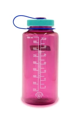Nalgene 1L Wide Mouth Sustain Water Bottle - Made From 50% Plastic Waste -Outdoor Camping Store ke9e9aa0cdfb6a40a8a2c6cc631e73661