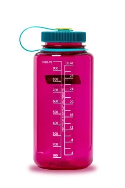 Nalgene 1L Wide Mouth Sustain Water Bottle - Made From 50% Plastic Waste -Outdoor Camping Store keee1d9dbc17e79077cf7c1c9d92682aa