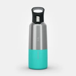Quechua Isothermal Stainless Steel Hiking Flask MH500 0.5 L Turquoise -Outdoor Camping Store kf08f317e38c39274a6a94dd54e4d19a0