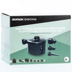 Quechua COMPACT ELECTRICAL PUMP FOR CAMPING - RECHARGEABLE USING MAINS POWER -Outdoor Camping Store kf3a1ec21de383b3e388bb75515a98907