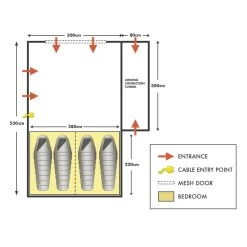 Motordome Sleeper Lite Quick Pitch 4 Man Drive Away Awning -Outdoor Camping Store kfcea46424f42c86ff1c5272156bfbd60
