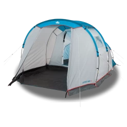 Outdoor Camping Store 22 Quechua 4 Man Tent With Poles
